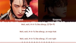 لیریک MATZ از هونگ جونگ و سونگهوا(ATEEZ)