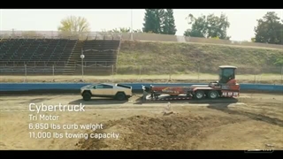 مسابقه سایبرتراک جدید تسلا با پورشه 911 و فورد اف-۳۵۰