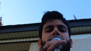 مداحی عرفانی رشت همراه نوازنده نی سر خاک منزل مسجد/مداح رشت 09390174535