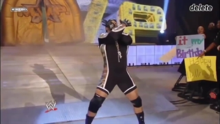 کشتی کج تیمی سه به س Rey Mysterio & Hardy Boyz vs Kane & Mvp & Mark Henry در اسمکدون 2008