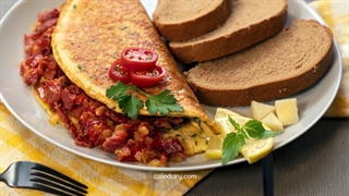 طرز تهیه املت با پنیر کالین