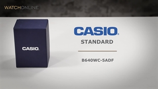 ساعت مچی مردانه و زنانه کاسیو، زیرمجموعه Standard, کد B640WC-5ADF