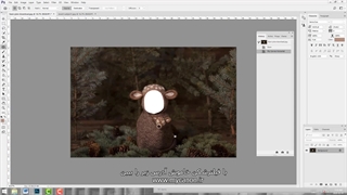آموزش فتومونتاژ عکس نوزاد