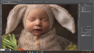 آموزش فتومونتاژ عکس نوزاد