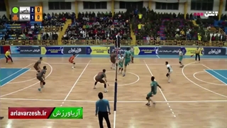 خلاصه دیدار پاس گرگان۳-۱ سایپا تهران