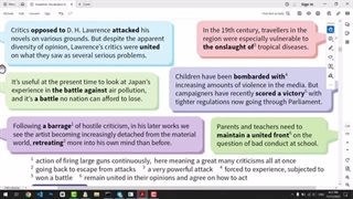 کتاب Academic Vocabulary in Use - درس نهم، استعاره و اصطلاحات