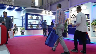 شرکت تولید سیم و کابل امواج رسان نمایشگاه صنعت برق آبان 1402