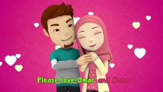 انیمیشن آموزش انگلیسی بصورت شعر عمر و هانا این قسمت We Love Mommy and Daddy- Family