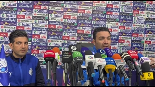 نشست خبری جواد نکونام پیش از دربی 102