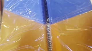 تولید دفتر کلاسوری  26 سوراخه با قفل فلزی و پلاستیکی