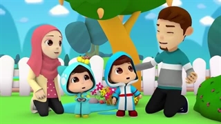 انیمیشن آموزش انگلیسی برای کودکان بصورت شعر عمر و هانا این قسمت Wash Your Hands