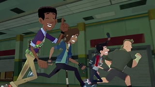 انیمیشن آخرین بچه های روی زمین فصل اول قسمت دوم