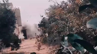 نبرد تن و تانک مرکاوا در خان یونس غزه در طوفان الاقصی