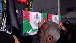 بدرقه شهدای گمنام دفاع مقدس توسط مردم مشهد در سالروز شهادت حضرت زهرا(س) 1402