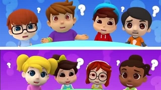 انیمیشن آموزش انگلیسی برای کودکان بصورت شعر عمر و هانا این قسمت Is It Okay If I Borrow This