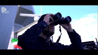 ناوشکن دیلمان در آب‌های خروشان خزر