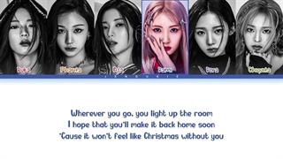 لیریک کاور آهنگ Christmas Without You از گروه بیبی مانستر Baby Monster