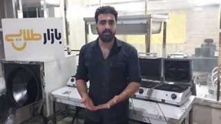دستگاه اسنک ساز،پنینی میکرو ساندویچ ساز صنعتی ایرانی شیاری مثلثی