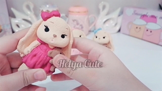 آنباکس مجسمه خرگوش کیوت