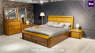 سرویس خواب مدل پازل ، تانیل چوب