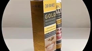 قشم مارت - خمیر دندان طلا دکتر راشل