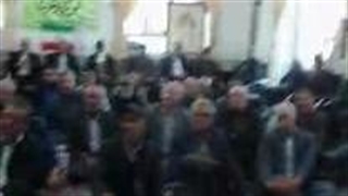 سخنرانی فرمانده سپاه مرند درسومین یادواره شهدای میاب و میزاب