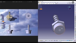 مدلسازی با دستورهای pocket و Shaft در CATIA