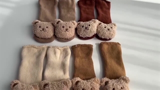 خرید جوراب بچه گانه عروسکی دخترانه و پسرانه