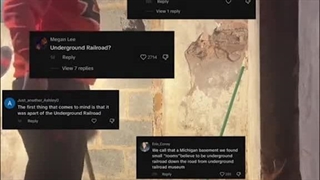 زنی که در زیرزمین خانه ۲۰۰ ساله‌اش یک در مخفی مرموز پیدا کرد