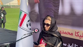 صحبت‌های مادر زنده یاد ملیکا محمدی در مراسم تشییع و وداع فرزندش