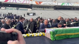 اهدای شاخه گل بر پیکر زنده یاد ملیکا محمدی