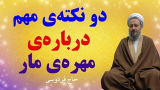 دو نکتهی مهم دربارهی مهرهی مار