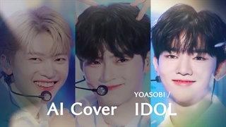 AL-COVER زیروبیسوان هائو و هانبین و متیو از اهنگ IDOL از YOASOBI