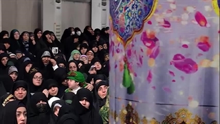 شعرخوانی محمد رسولی در دیدار با رهبری