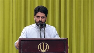 شعر خوانی آقای محمد رسولی به مناسبت میلاد حضرت زهرا(س) محضر رهبر انقلاب 1402