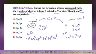 جزوه آیمت N-Chem سوال 159 فصل 2 - جزوه شیمی آیمت استاد مهدی نباتی