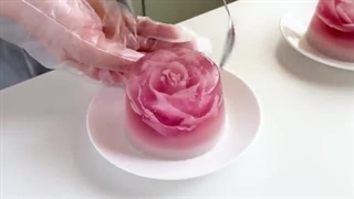 Flower Jelly | Glass Flower Jelly | Agar-agar
