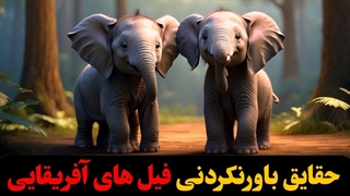 حقایق باورنکردنی و شگفتی‌های فیل‌های آفریقایی که نمی‌دانستید !!!