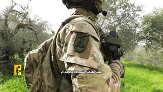 پیام حماسی رزمندگان حزب الله لبنان خطاب به سید حسن نصرالله و تصاویر نبرد طوفان الاقصی