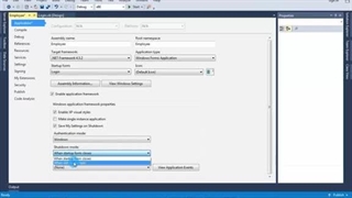 انشاء برنامج موظفین بلغة فیجوال بیسک دوت نت و ربطها بقاعدة بیانات اکسیس - 1