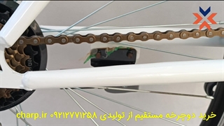 دوچرخه ویوا سایز 26 کمک جلو حرفه ای سفید سبز