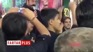 ویدئویی متفاوت از مداحی بهنام بانی در روز عاشورا -