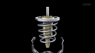 انیمیشن 3بعدی روش کار ترموستات خودرو