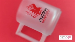 چاپ لیوان شیشه ای تبلیغاتی