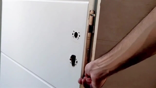 آموزش نحوه نصب دستگیره و قفل درب چوبی