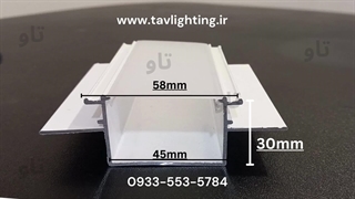 پروفیل توکاربدون لبه