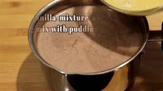 Chocolate Pudding Recipe | Without Oven Pudding Recipe