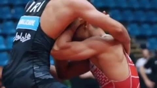 گریه کشتی‌گیر ایرانی، سوژه اتحادیه جهانی کشتی شد