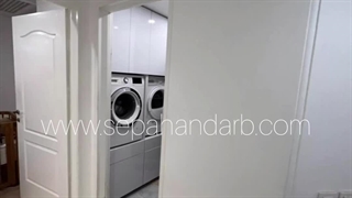 درب کشویی لندری روم ریلی