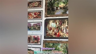 نمونه تابلو فرش های ماشینی موجود در هیدا دکور